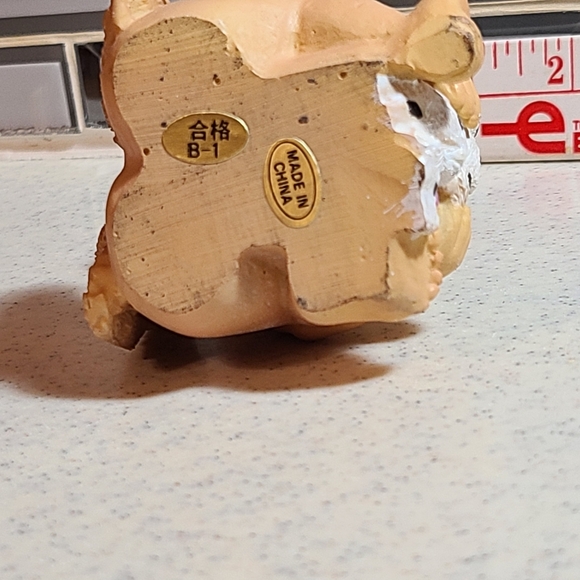 Vintage Resin Cherub with Dog figurine - Picture 9 of 17